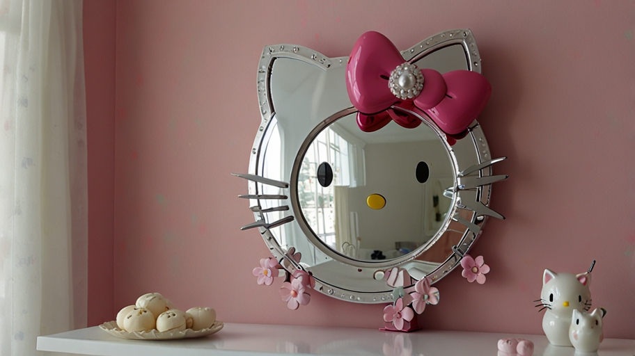 Hello Kitty mirror