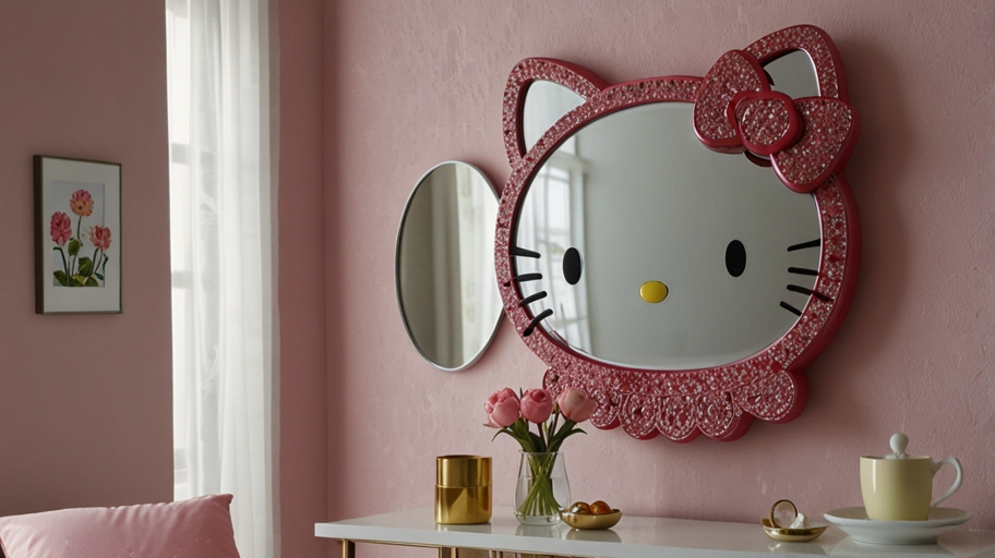 Hello Kitty mirror