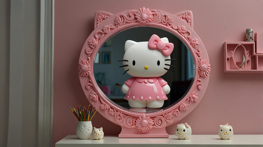 Hello Kitty mirror