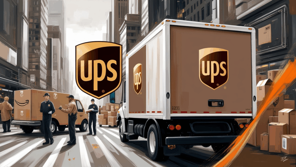 UPS layoffs Amazon