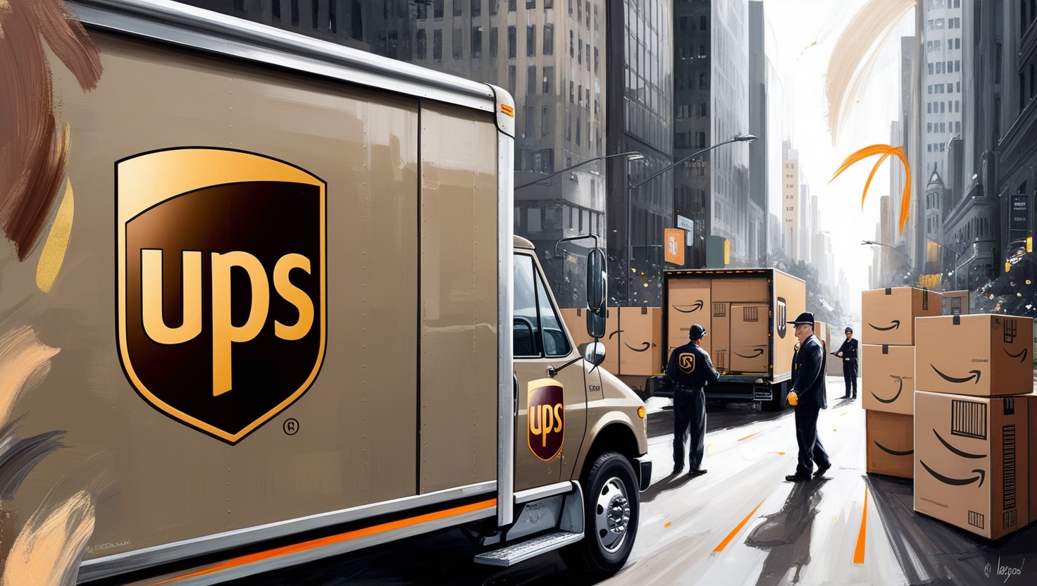 UPS layoffs Amazon