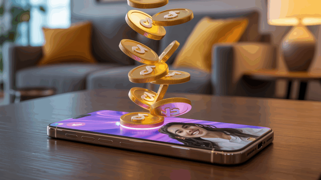 TikTok coins recharge