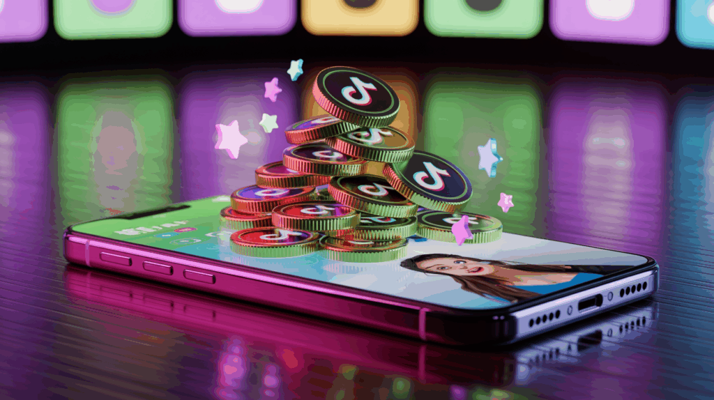 TikTok coins recharge