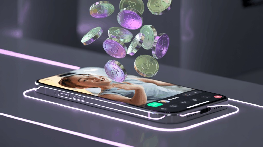 TikTok coins recharge