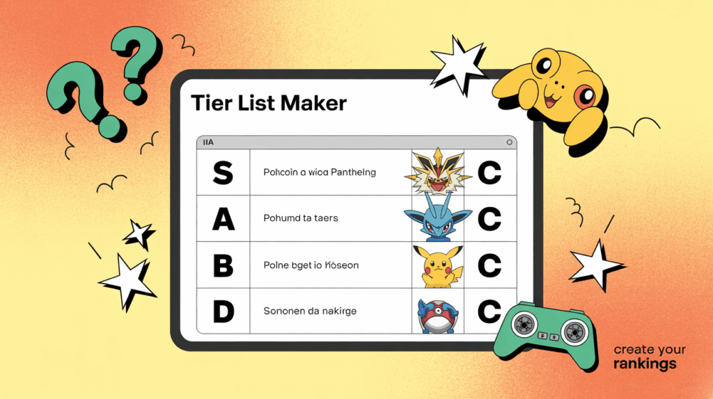 Tier List Maker